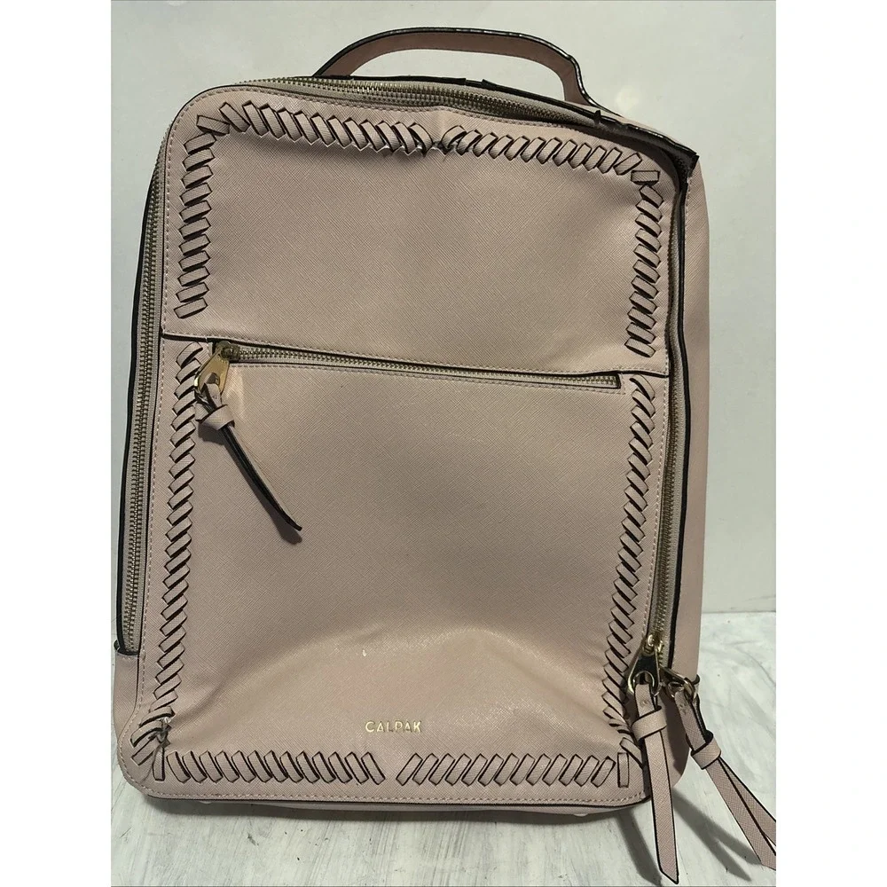 Calpak - Kaya Laptop Backpack Pink Rose Has Wear 15